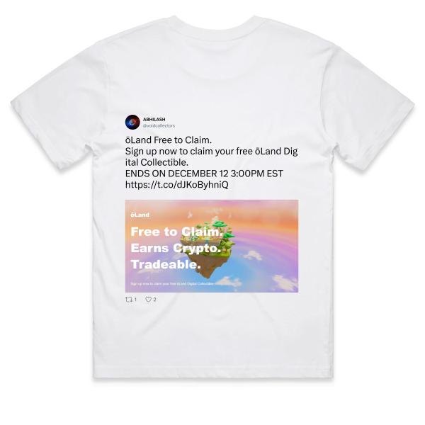 Post: ōLand Free to Claim. Sign up now to claim your free ōLand Digital Collectible. ENDS ON DECEMBER 12 3:00PM EST https://t.co/dJKoByhniQ