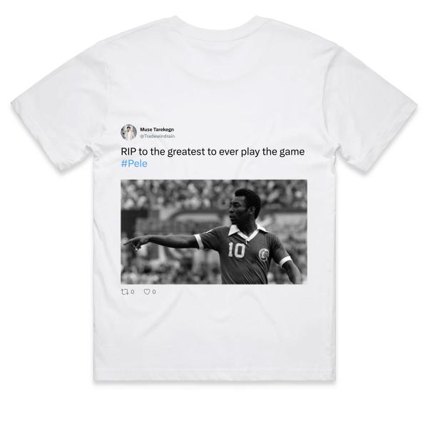 Post: RIP to the greatest to ever play the game #Pele
