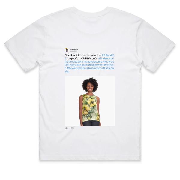 Post: Check out this sweet new top  #RBandME:  https://t.co/PrRL6np6OI #findyourthing #redbubble #sleevelesstop #FlowersOnFriday #apparel #ladieswear #fashion #flowerfashion #fashiontop #Fashionista